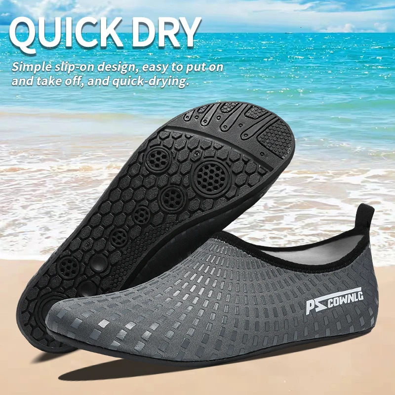 Wading shoes Water Shoes for Womens and Mens Summer Barefoot Shoes Quick Dry Aqua Socks for Beach Aqua Shoes Swim Yoga Exercise 250613