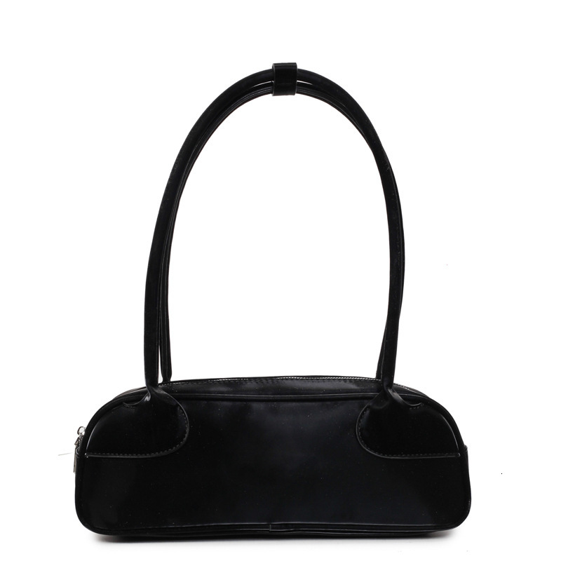Luxury Bag Free Shipping For Designers French Niche Bowling Baguette Bag For Women 2025 Spring Summer New Simple Fashion Underarm Shoulder Bag Handbag