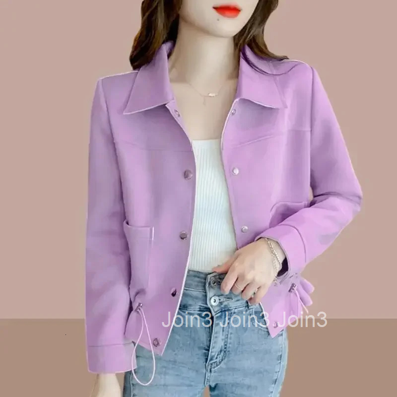 Female Coat Short Spring Autumn Womens Windbreaker Jackets Great Korean Reviews Clothes Cheap Clothing Promotion Demi-season