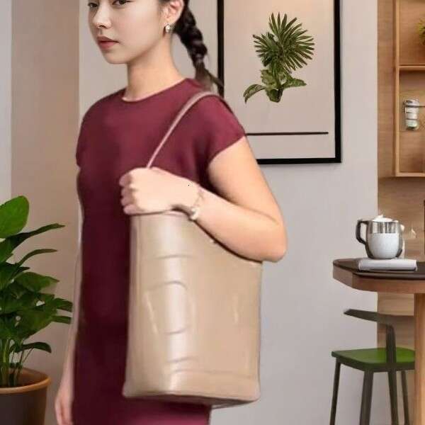RALY Bucket Thailand High-end 2024 New Versatile Commuter Shoulder Bag Large Capacity Handbag