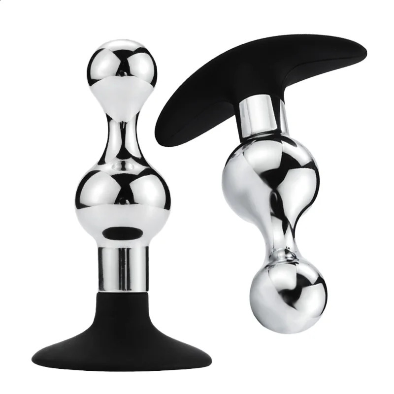 ANMOOEE Heavy Extra Large Anal Expansion Metal Anal Plug Dildo Stainless Steel Butt Plug Prostate Massage Adult Sex Toys 250617