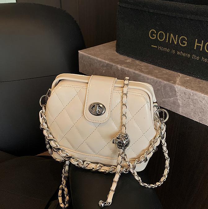 Free shipping designer Trendy Box Bag for Women 2025 New Quilted Chain Small Square Bag Versatile Fashionable High-end Crossbody Bag