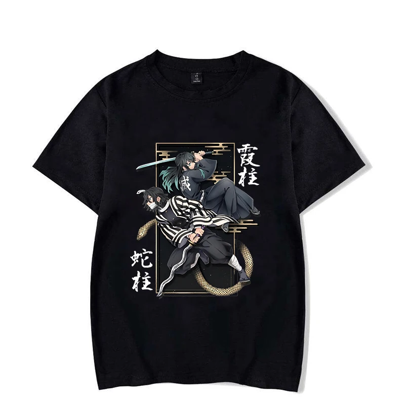 Printed Women Men Summer Short Sleeve Tee Shirts Anime T Shirt Fashion Round Neck Casual Tops