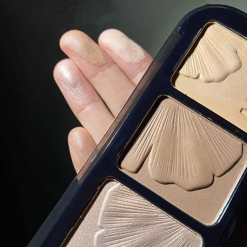 4 Color Contouring Highlighter Shading Palette Natural Nose Shadow Aegyosal Face Three-dimensional Matte Brighten Bronzer Makeup XJ250618