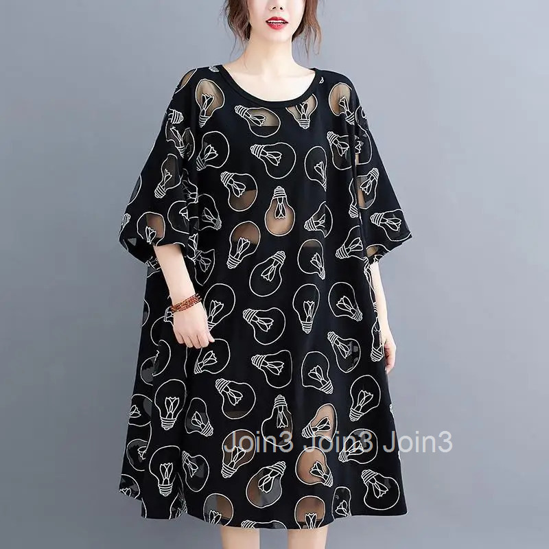 Female Dresses 2025 Shirt Harajuku Sale Midi Loose Womens Dress Outfits Tshirts Y2k Clothing Aesthetic Mesh Hot Sensual Sexy X
