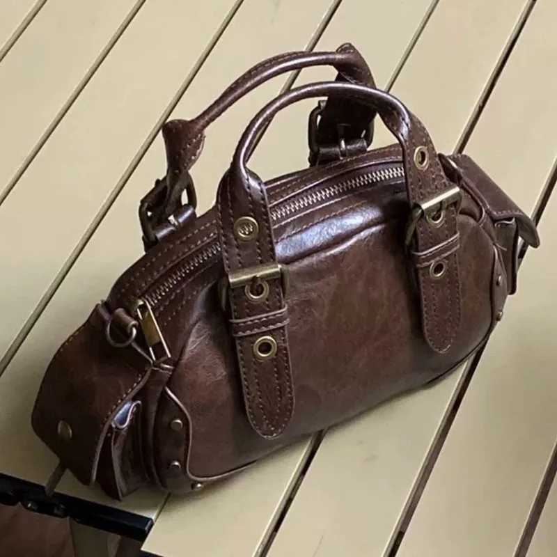 JIAERDI Coffee Handle Y2k Handbag Wen High Street Hot Girls Leather Casual Crossbody Bags Ladies Vintage Messenger Bag B250618
