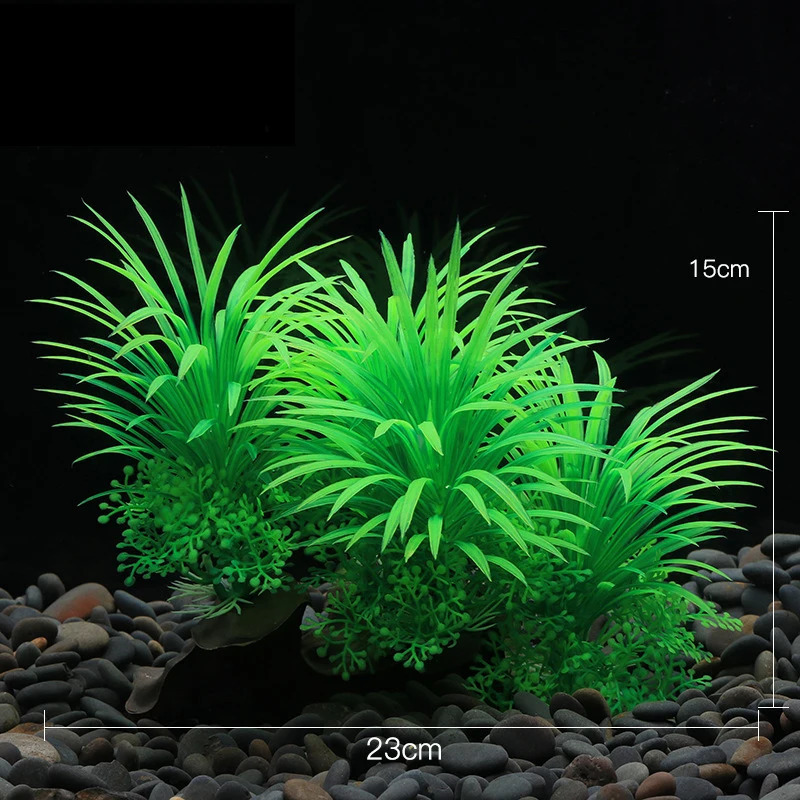 Aquarium simulation plant Artificial Water Weeds Ornament aquatic plants Aquatic Plant Fish Tank Grass Decoration Accessories 250613