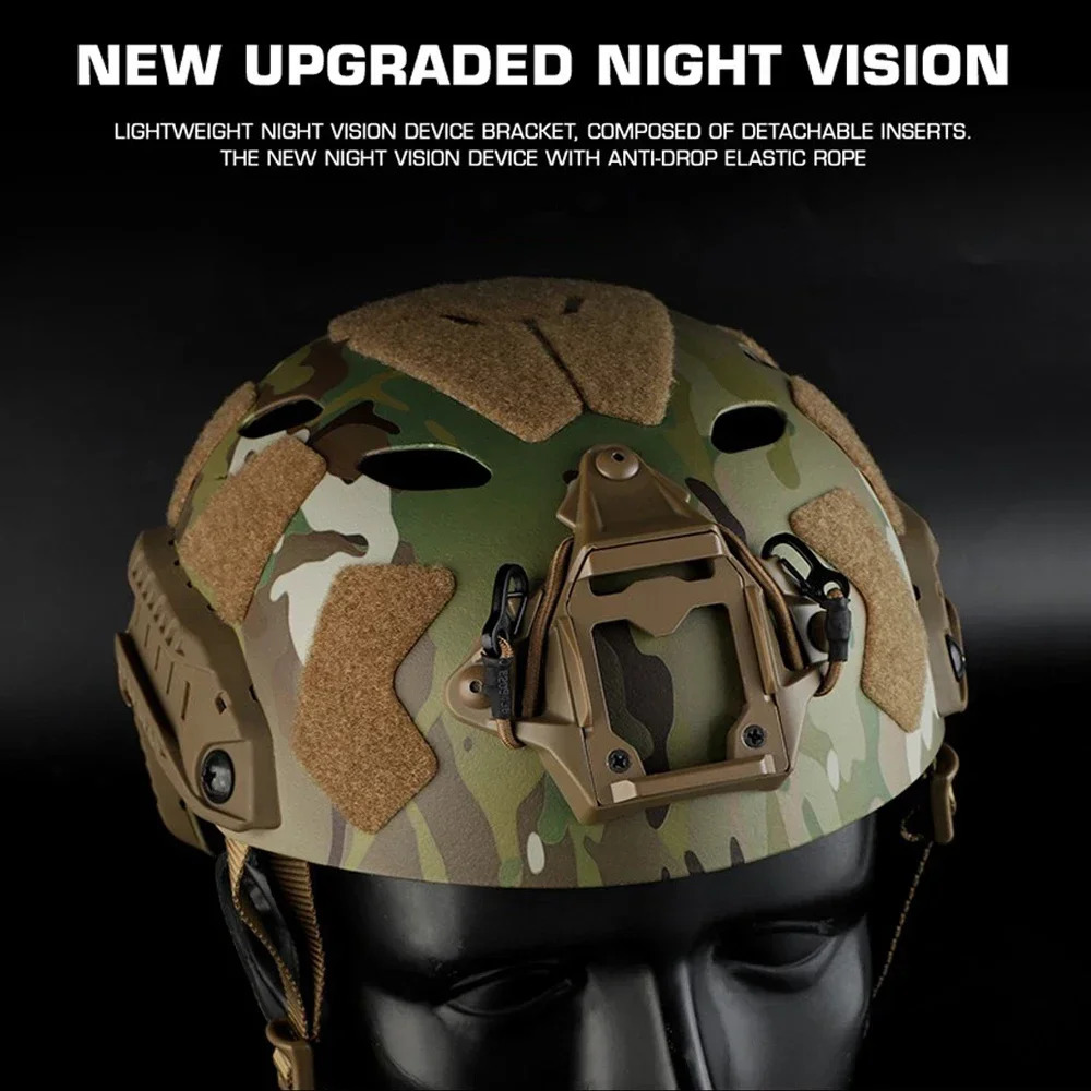 Tactical Helmet Simplified Version OpsCore SF Super High Cut Outdoor Cycling Paintball Protection Fast Airsoft y250611