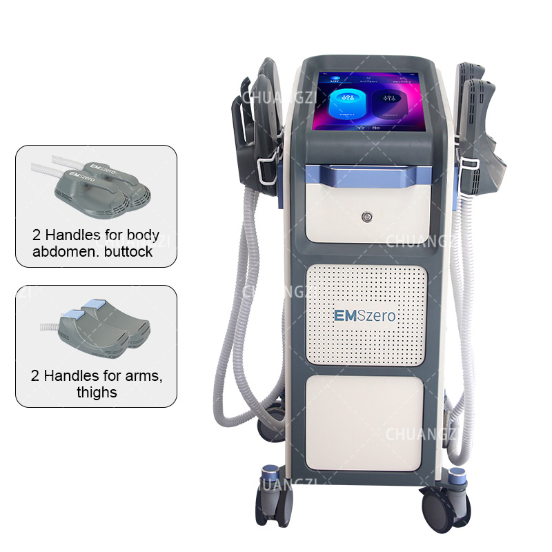 15 Tesla 6500W EMSzero Machine 2025 Upgraded Version Electromagnetic RF EMSZERO Muscle Stimulator Fat Removal Sculpting Machine