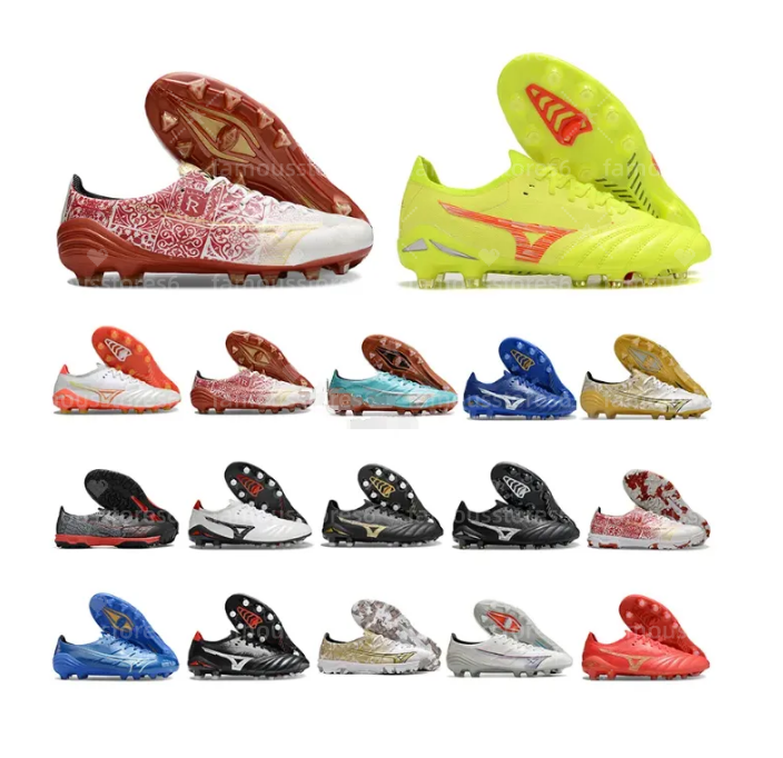 Designer Morelia Neo IV Beta Made In Japan Fg/Ag Dyna Cleats Prism Gold Boots Elite Mugen Laser Blue Alpha Sergio Ramos 4 Dhgate Vol. Lll Soccer Football Shoes