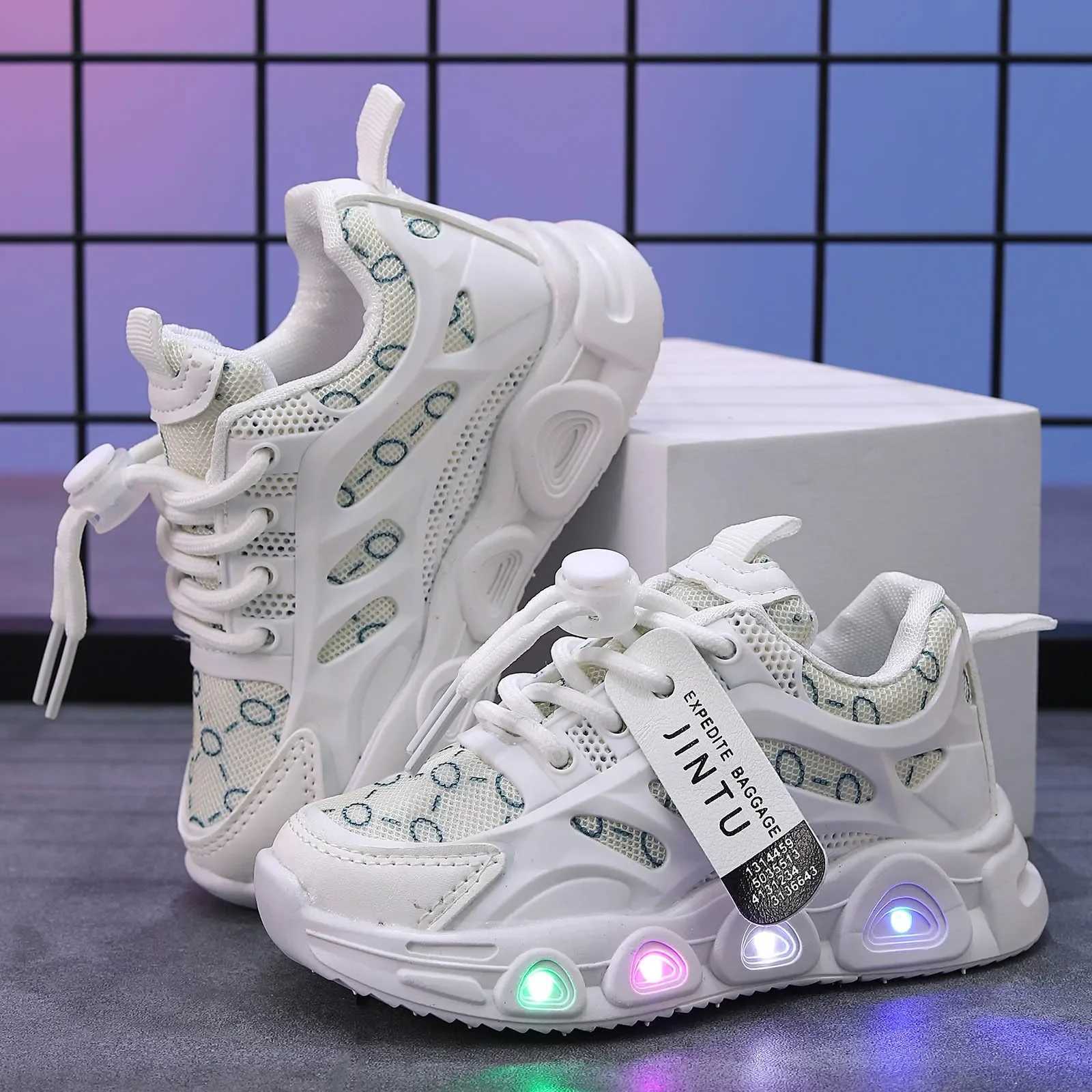 LED Baby Luminous Shoes LED Light Up Shoes For Girls Toddler Walking Shoes Girls Kids Children Baby Casual Sneaker for Boy Kid Z250618