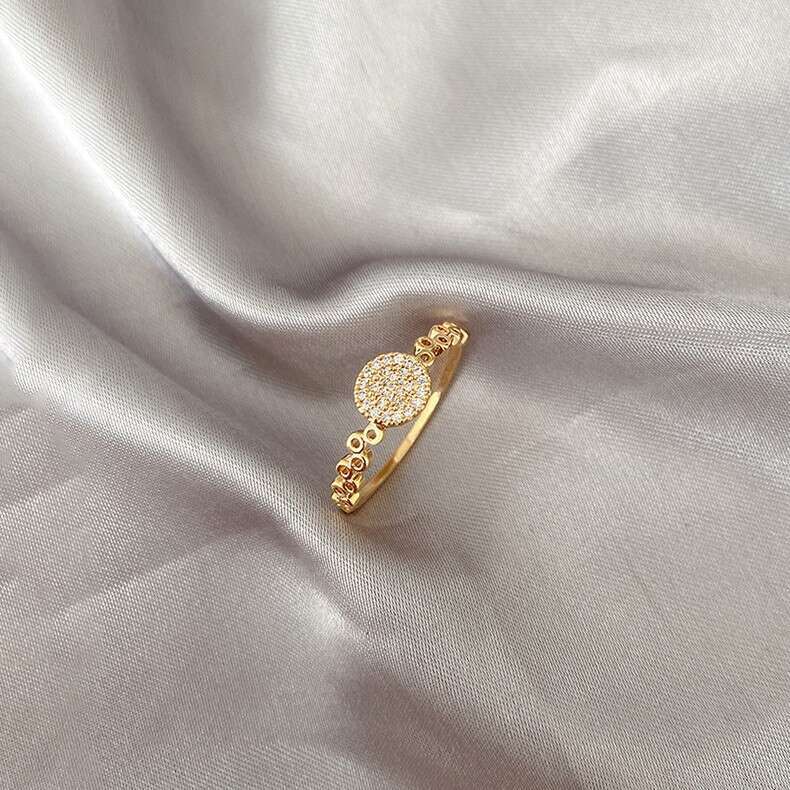 Light Luxury Ring for Women, Ins Style, Niche Design, Fashionable and Unique, Korean Version, Internet Celebrity High-end Sense, Index Finger Accessor