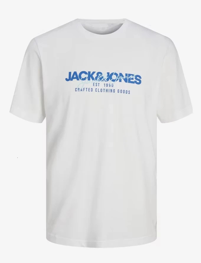 Jack and Jones Outdoor Peripheral Pattern Printing Summer y Cotton Mens Womens TShirts Short Sleeves 250618