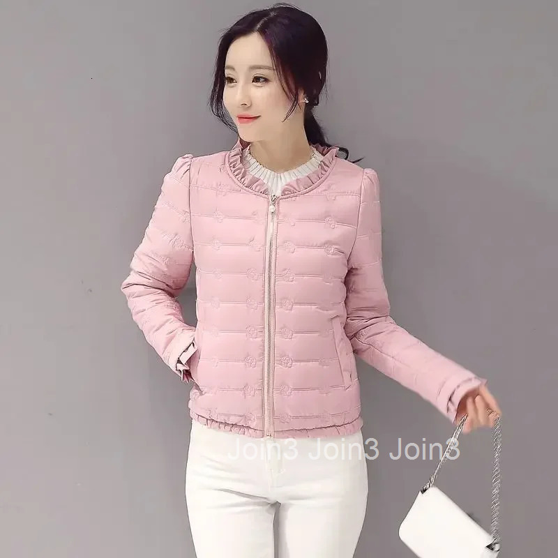 Down Coats for Women Zip-up Jackets Slim Fit Demi-season Fashion 2025 New in Outerwears Parkas Woman Cheap Cold Outdoor Clothes