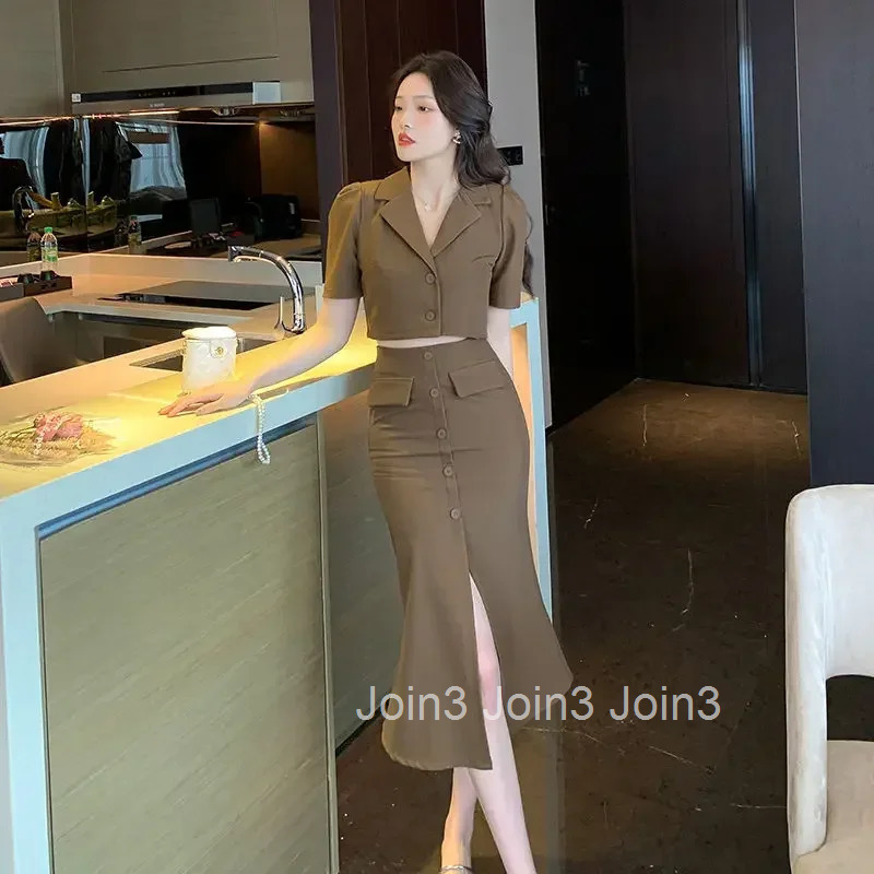 Top and Bottom Woman Outfit Skirt Elegant 2 Pieces Sets for Women Promotion Chic Elegant Streetwear Summer Full Fashion Vintage
