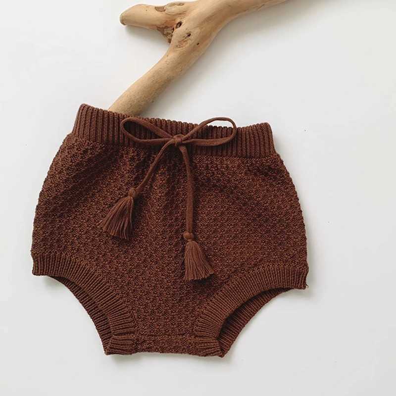 Baby Knitted PP Shorts Toddler Girl Boys Spring Knitted Bloomer European American Sle Fashion Baby Bloomers Kid Bottoms KoreaC250617