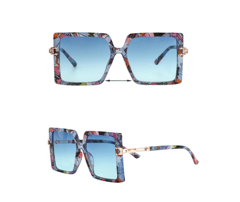 Designer Sunglasses For Women Men Fashion Sunglasses Luxury Polarized Lens Goggle Pilot PC Frame Oversized UV400 Eyewear Luxury Style Sunglasses DZ02