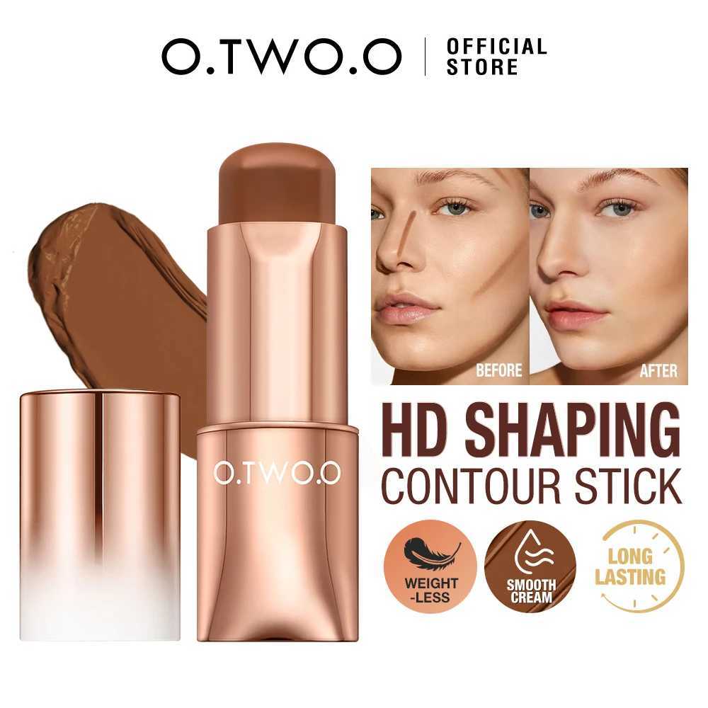 O.TWO.O Contour Stick Cream Long-wear Lightweight Brighten Stick Easy to Sculpt Face Concealer Bronzer Contouring Makeup Pen XJ250618