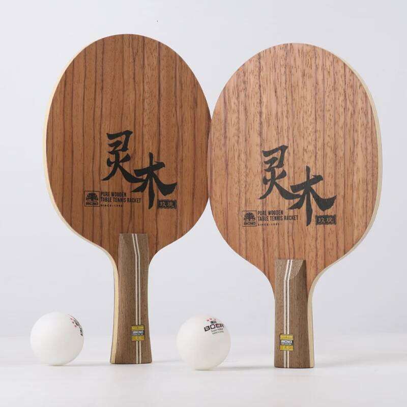 Spirit Rose Blade 7-Ply Pure Wood Ping Pong Paddle Rosewood Ayus Table Tennis Racket Fast Attack and Loop