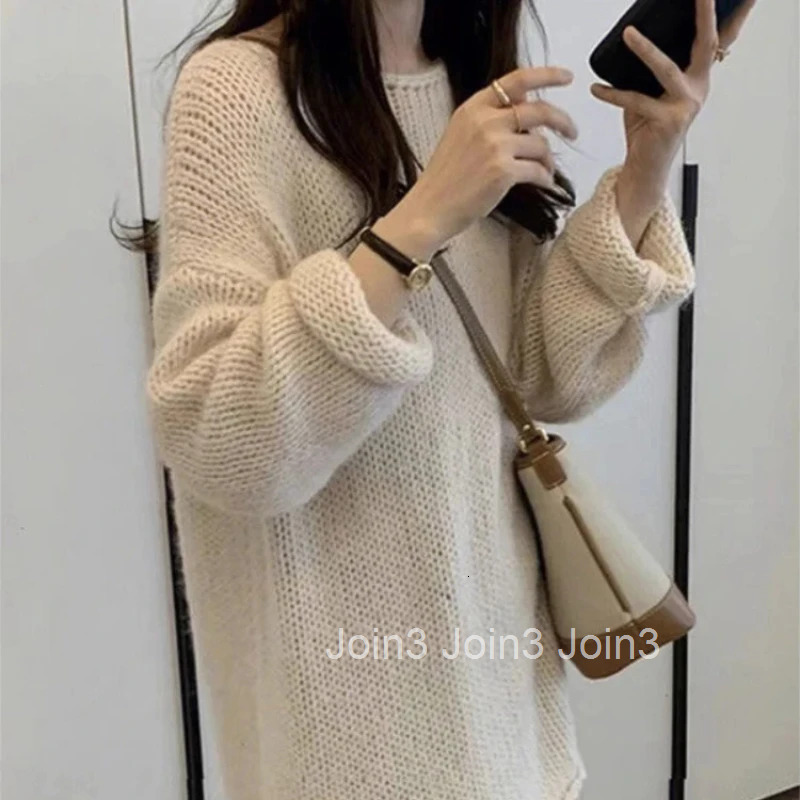 Round O Neck Ladies Pullovers Luxury Designer High Quality 2025 Long Sleeve Womens Knit Sweater New Knitwear Clothing Sales