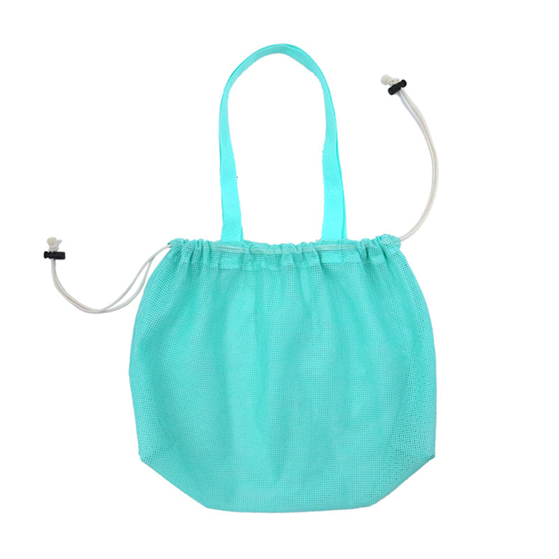 Handheld Hollow Miscellaneous Beach Toy Storage Drawstring Expandable Bag