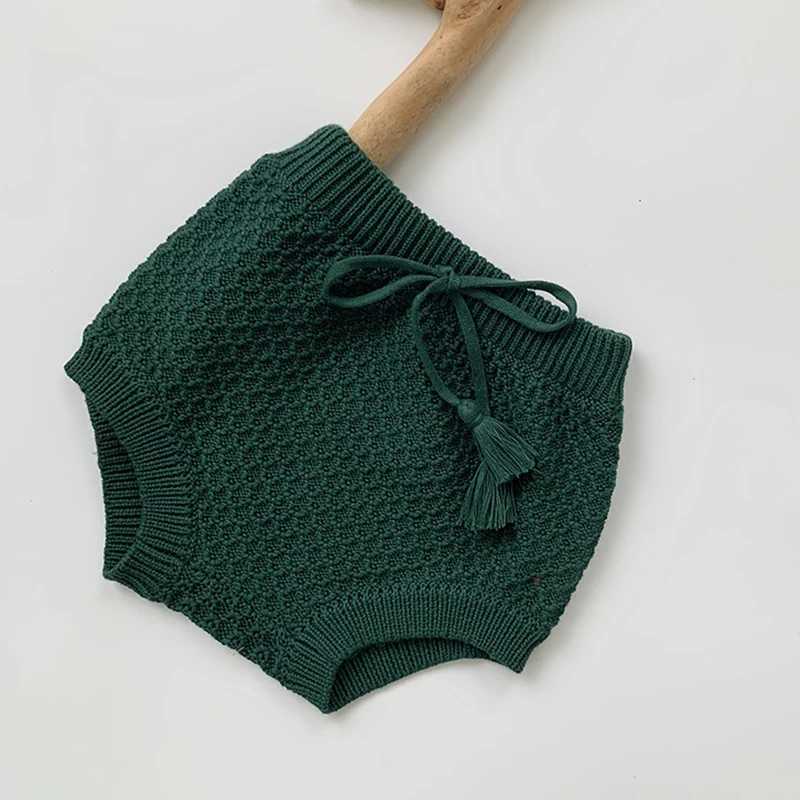 Baby Knitted PP Shorts Toddler Girl Boys Spring Knitted Bloomer European American Sle Fashion Baby Bloomers Kid Bottoms KoreaC250617