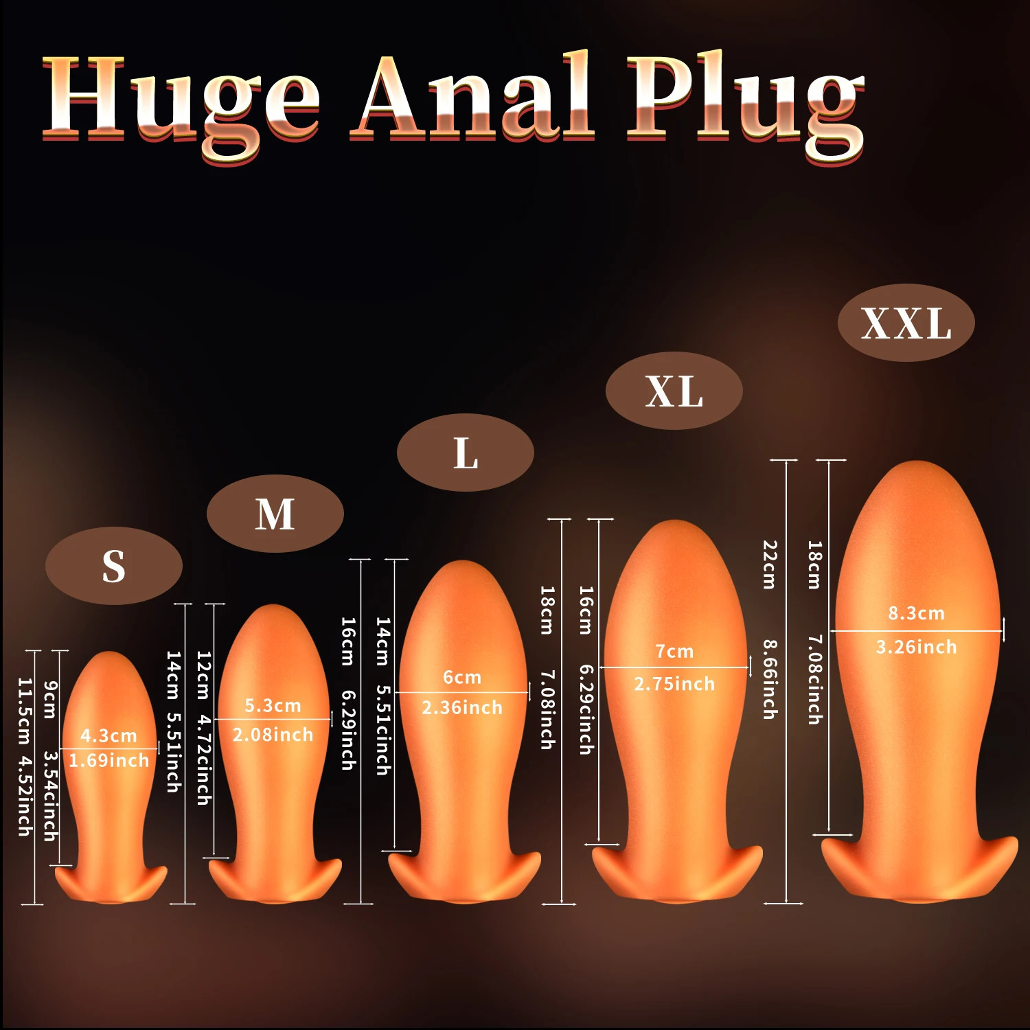 Huge butt plug anal sex toys for womans mens prostate massager bdsm sexy toy big dildo anal butt plugs sexshop adult buttplug 250617
