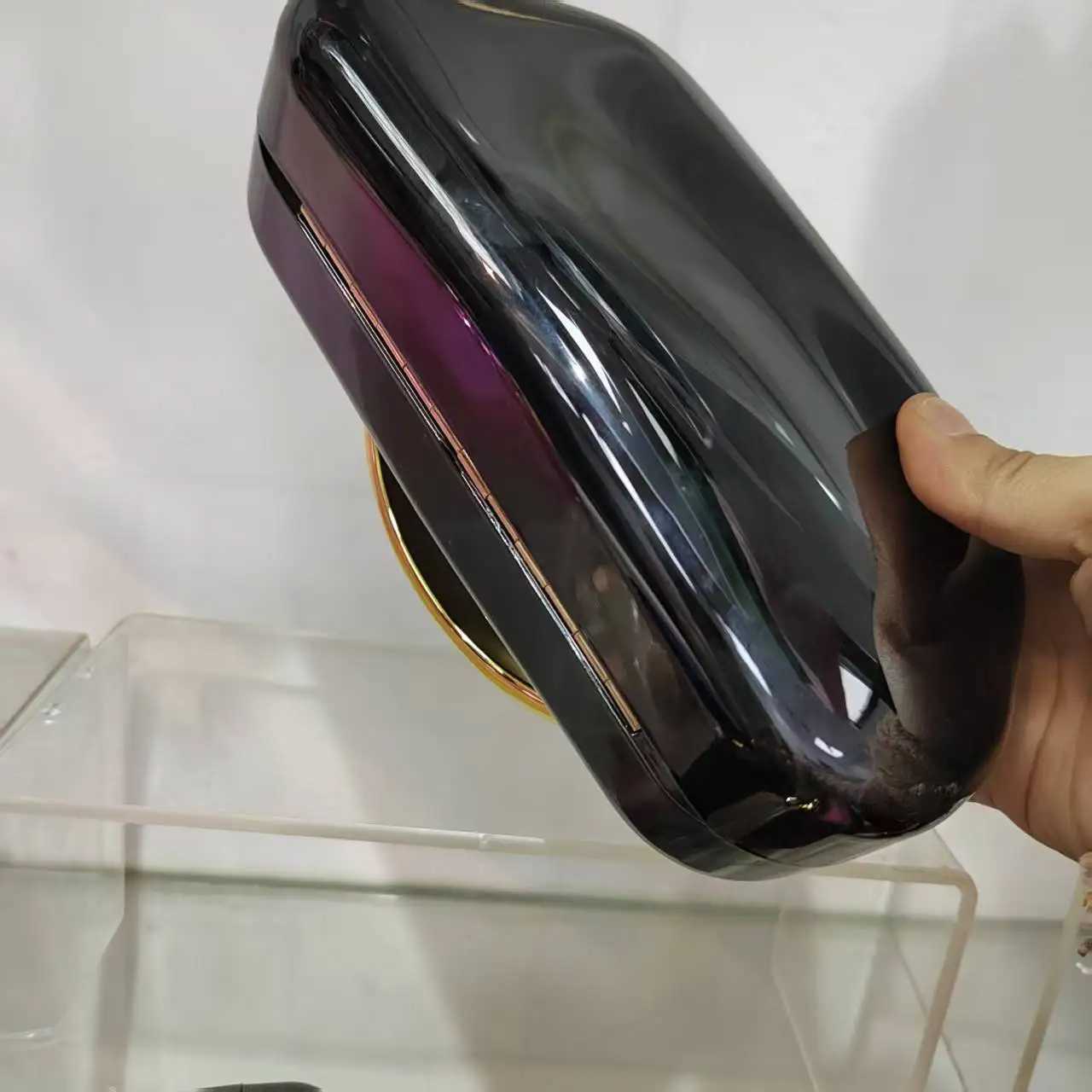 2025 Spring Summer Elegant Metallic Stylish Women Box Purse Clutch Bag Evening Purse Z250618