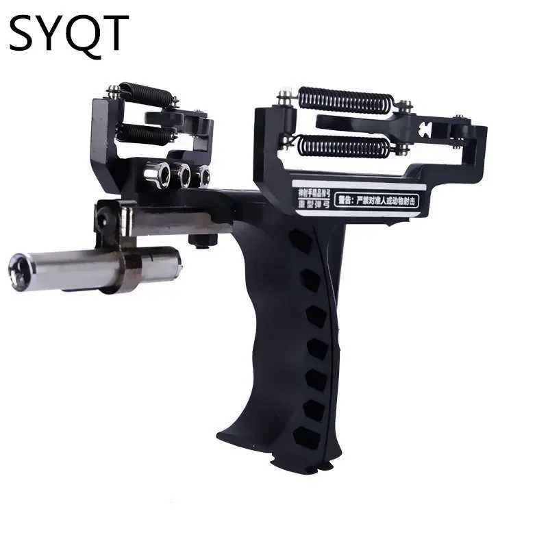 4-color Metal Laser Slingshot Hunting Fishing Professional Sling Shot Outdoor Hunting Shooting Sports Powerful Bow and Arrow W250618