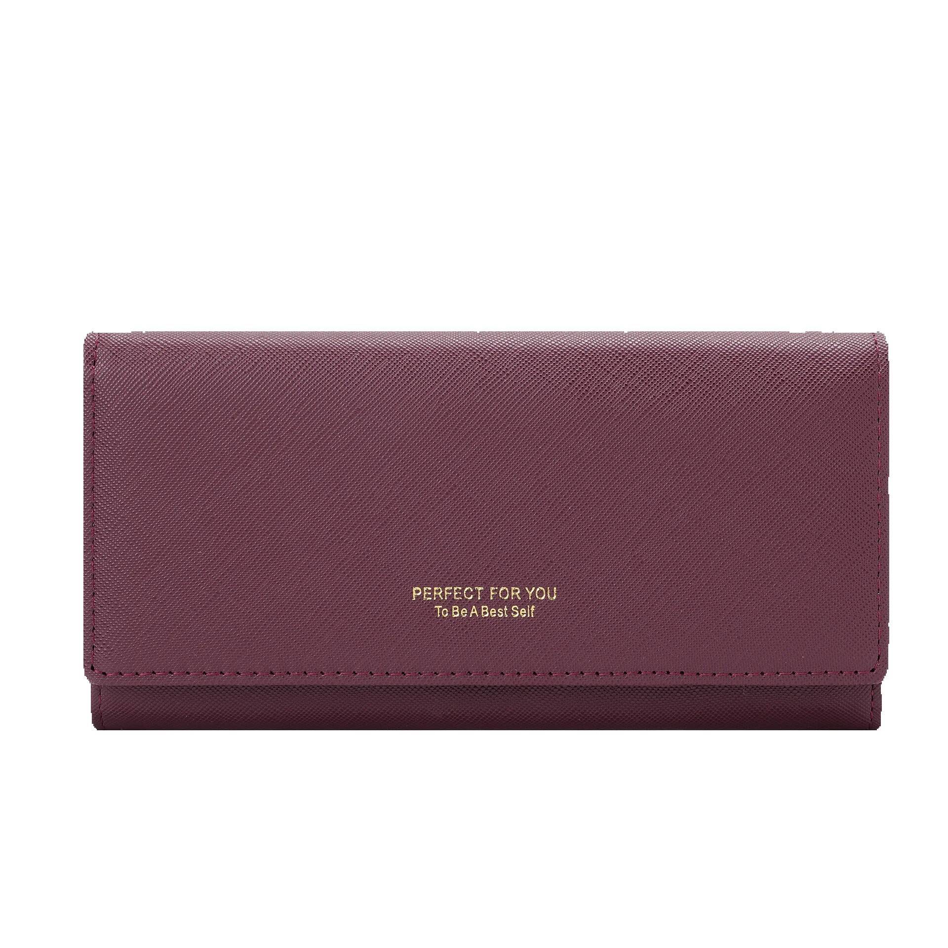 Free Shipping Designer Wallet Luxury Bag Women's Korean Style Large Capacity Handbag New Cross Pattern PU Wallet Multi Card Slot Long Women'