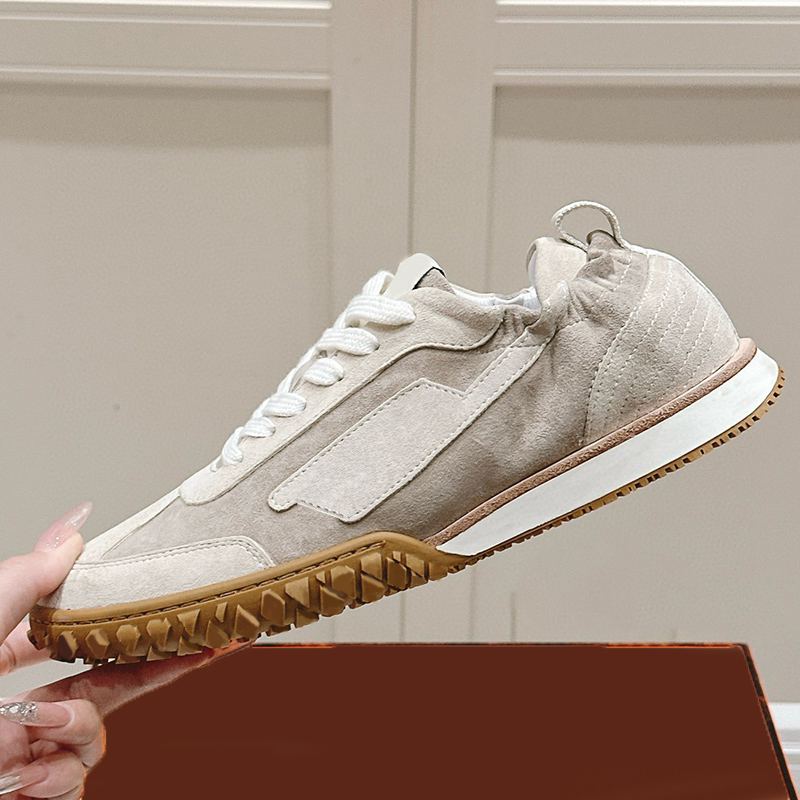 (Order by pic in opt, not by desc) New Fashion Shoes Suede vintage training sneakers with laces Excellent craftsmanship quality