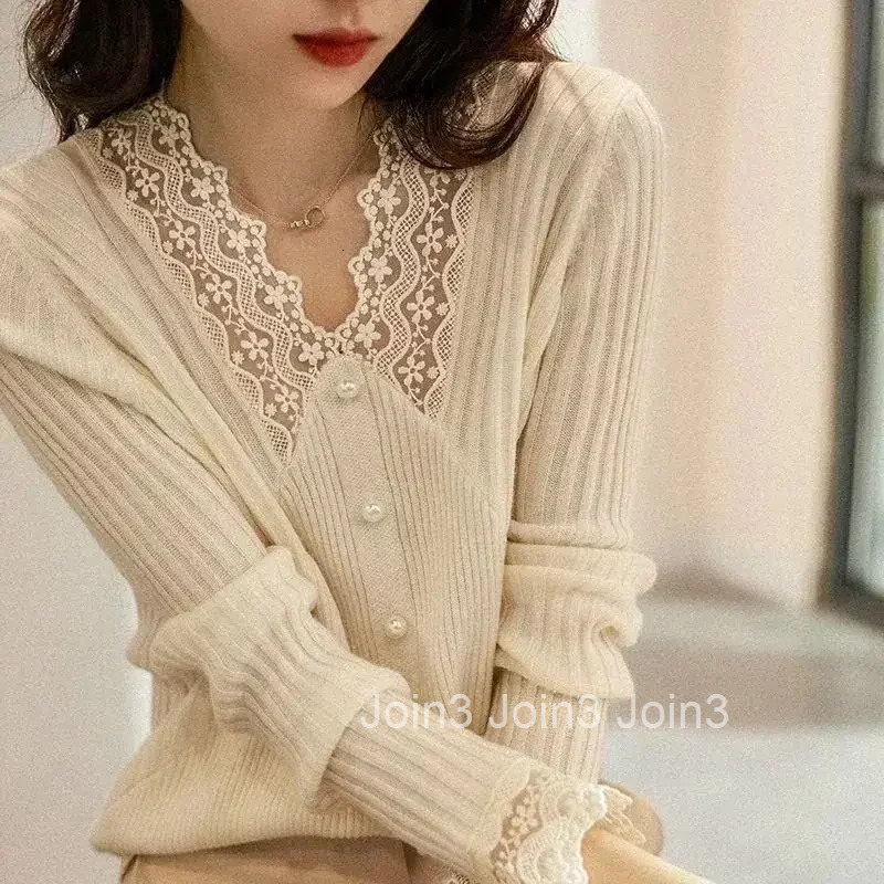Black Long Sleeve Basic Womens Knit Sweater Korean Style On Promotion Elegant Attractive Harajuku Original Ladies Pullovers