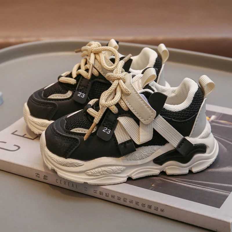 Oulylan Outdoor Soft Soled Running Shoes Kids Round Toe Mesh Breathable Sneakers Fashion Anti Slip Sport Footwear For Boys Girls Z250618