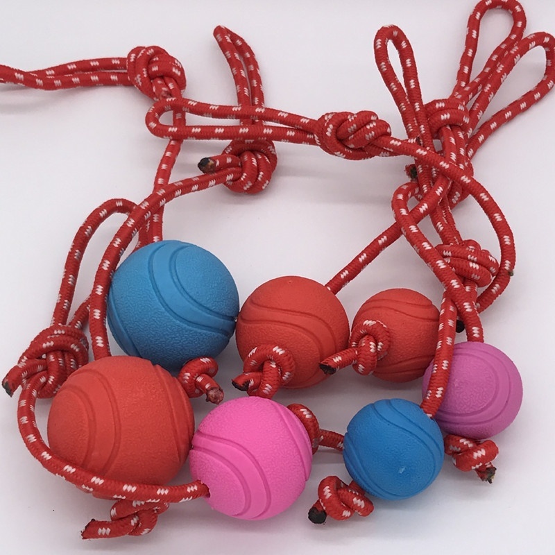 Pet Indestructible Durable Rubber Toy Self-Entertainment Boredom Relief Supplies Dog Ball