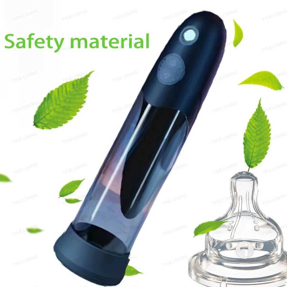 Penis Pump Penile Thicken Penis Exerciser Sex Toys for Men Electric Sex Toys Dick Massage Product for Men Cock Stretch Toy Set W250618