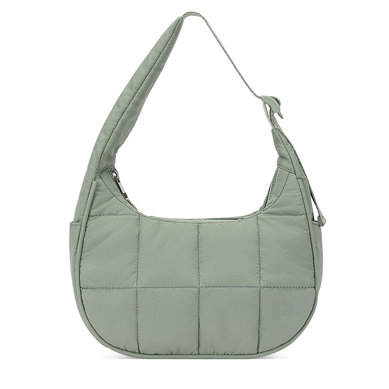 Free Shipping For Designers 2025 New Quilted Down Shoulder Luxury Bag Bag Fashion Women's Small Underarm Bag Large Capacity Solid Color Lightweig