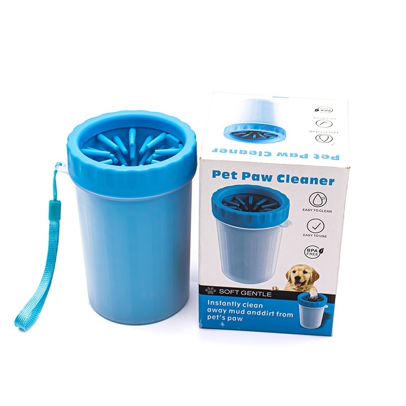 Dog Cat Cleaner Automatic Foot Washer Pet Paw Washing Cup Supplies