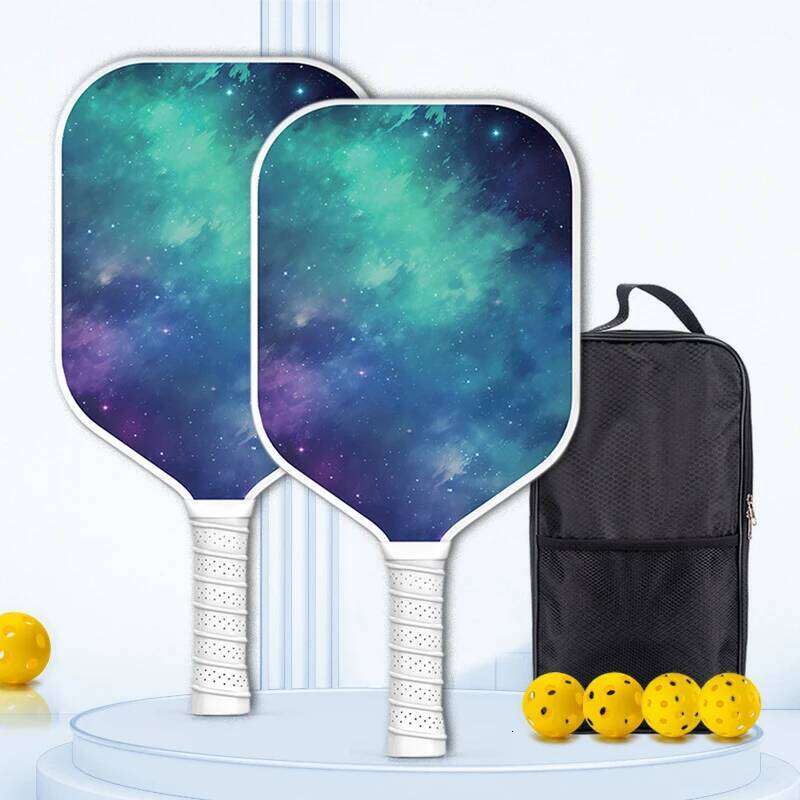 Pickleball paddle, high-quality fiberglass cricket, squash and tennis racket, anti-slip grip, super durable, meet USAPA standard