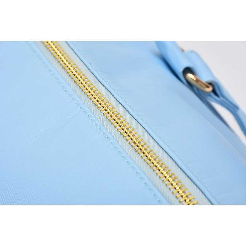 Foldable Large Capacity Duffle Bag Women Waterproof Overnight Organizer Travel Tote Bag Solid Portable Storage Luggage Handbag W250618