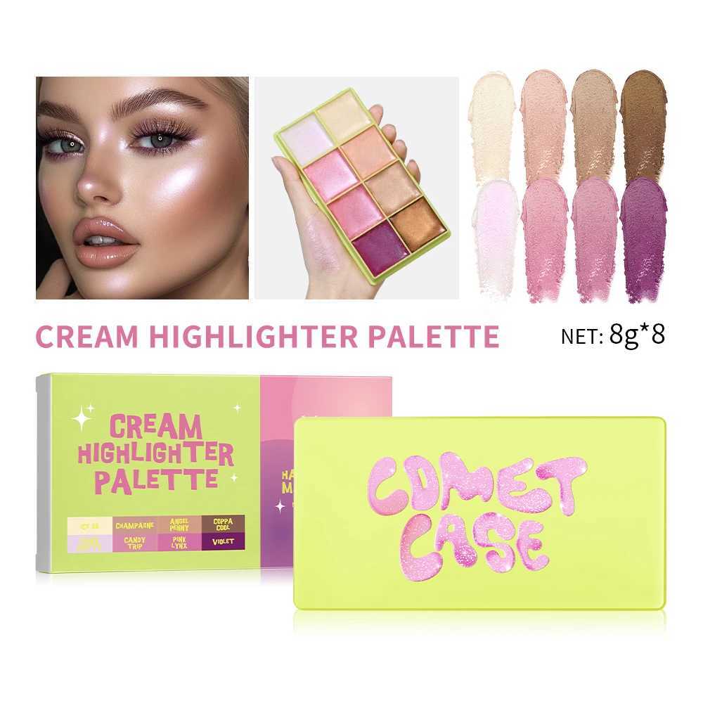 Case Cream Makeup Palette Set 8Colors/set Girly Room Accessories Makeup Eye Shadow Palette Gift for Girl womanXJ250618