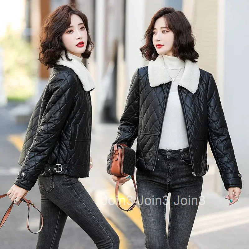 Padded Jacket Check Cotton Lightweight Cold High Quality Womens Quilted Coat Winter Clothes 2025 Elegant Warm Sale Lady Parka