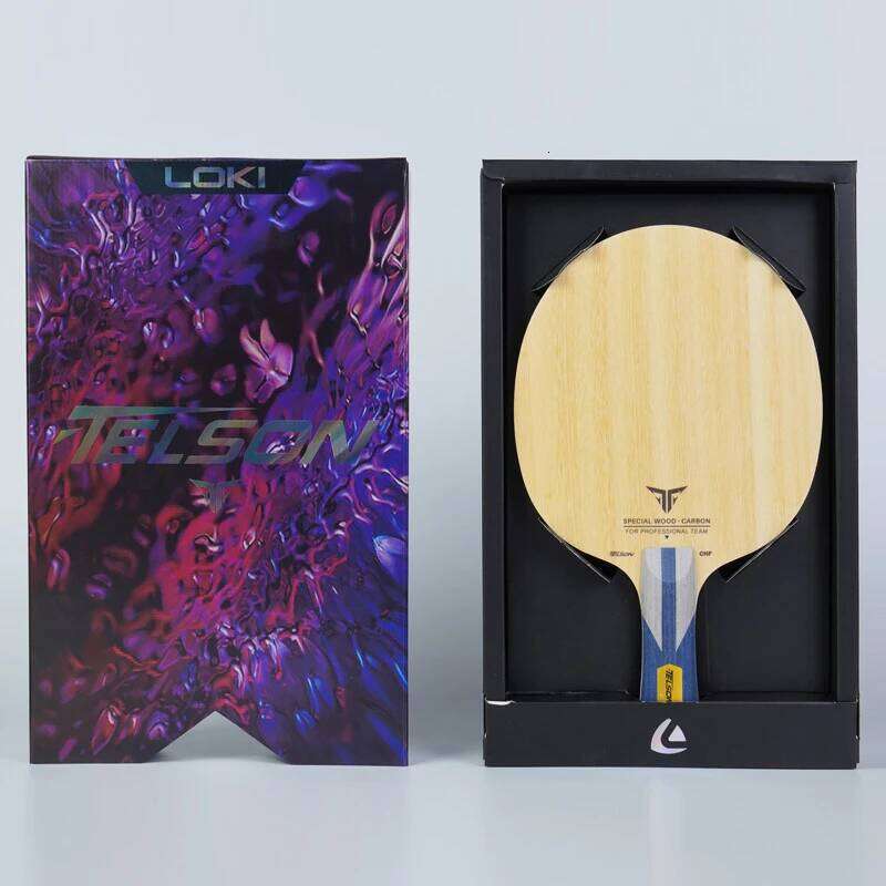 ---1PC LOKI Stinger Table Tennis Blade Racquet 5 Wood 2 Carbon External Bottom Plate CNF Fiber Pingpong Racket