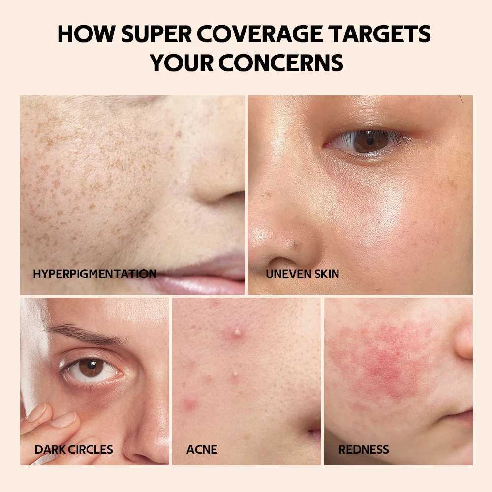 Multi Use Concealer Oil Cover Highlight Contour Retouch Face Oil Free Super Coverage Hydrating Formula Long Lasting MakeupXJ250618