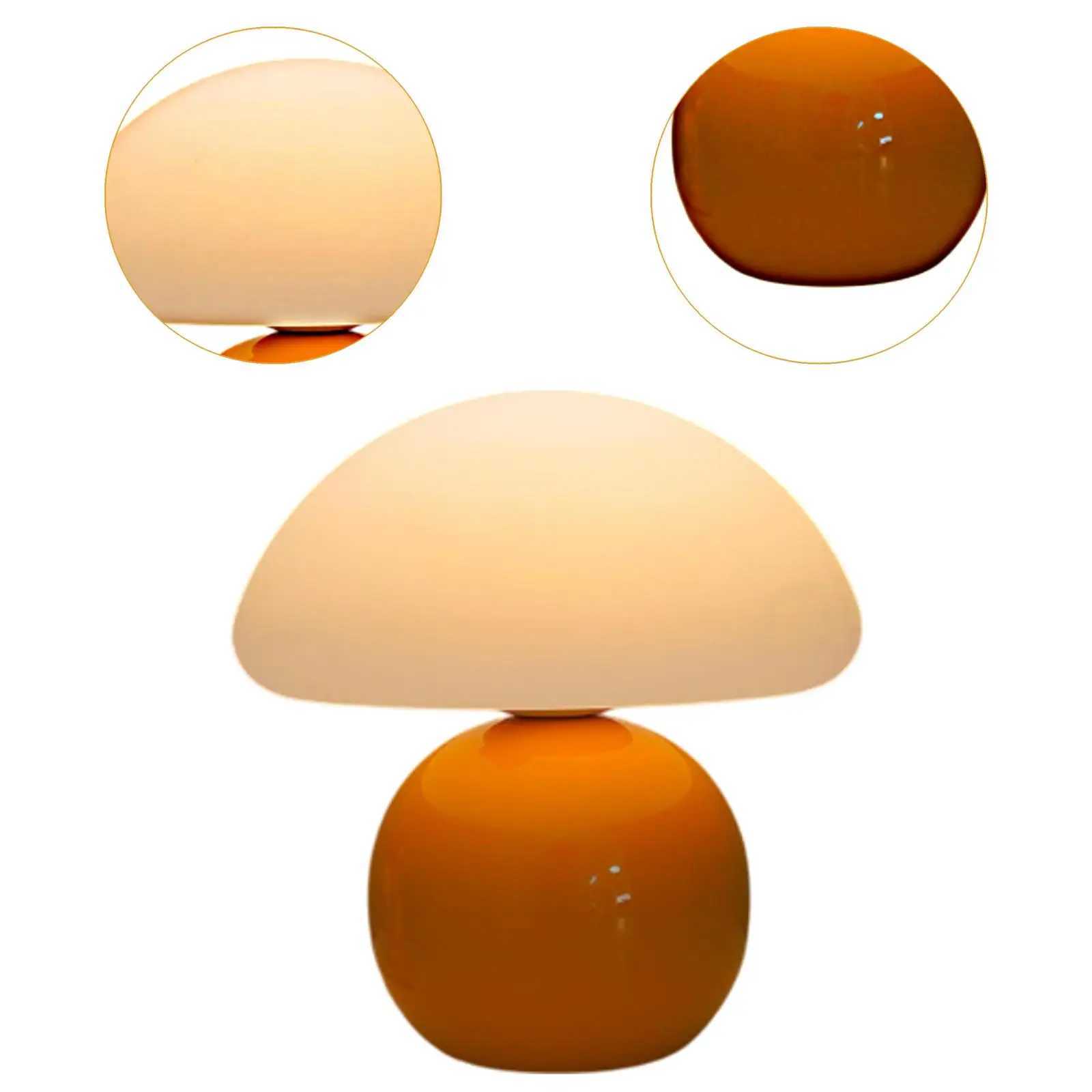 Mushroom Table Lamp Simple Decorative Night Stand Light for Restaurant Wedding Bar Reading Desk Lamp Office Home Decoration Z250618