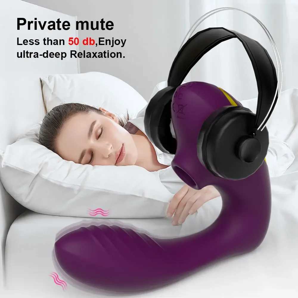 10 Speeds Vagina Sucking Vibrator Vibrating Sucker Oral Sex Suction Clitoris Stimulator Erotic Sex Toy for Women Sexual Wellness XJ250618