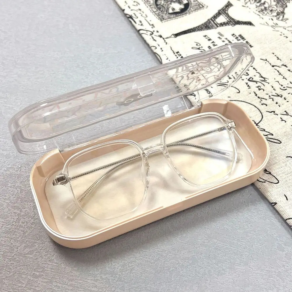 Kawaii Puppy Transparent Glasses Case Cute Cat Sunglasses Storage Box Glasses Protective Case Gifts for Girls 250617