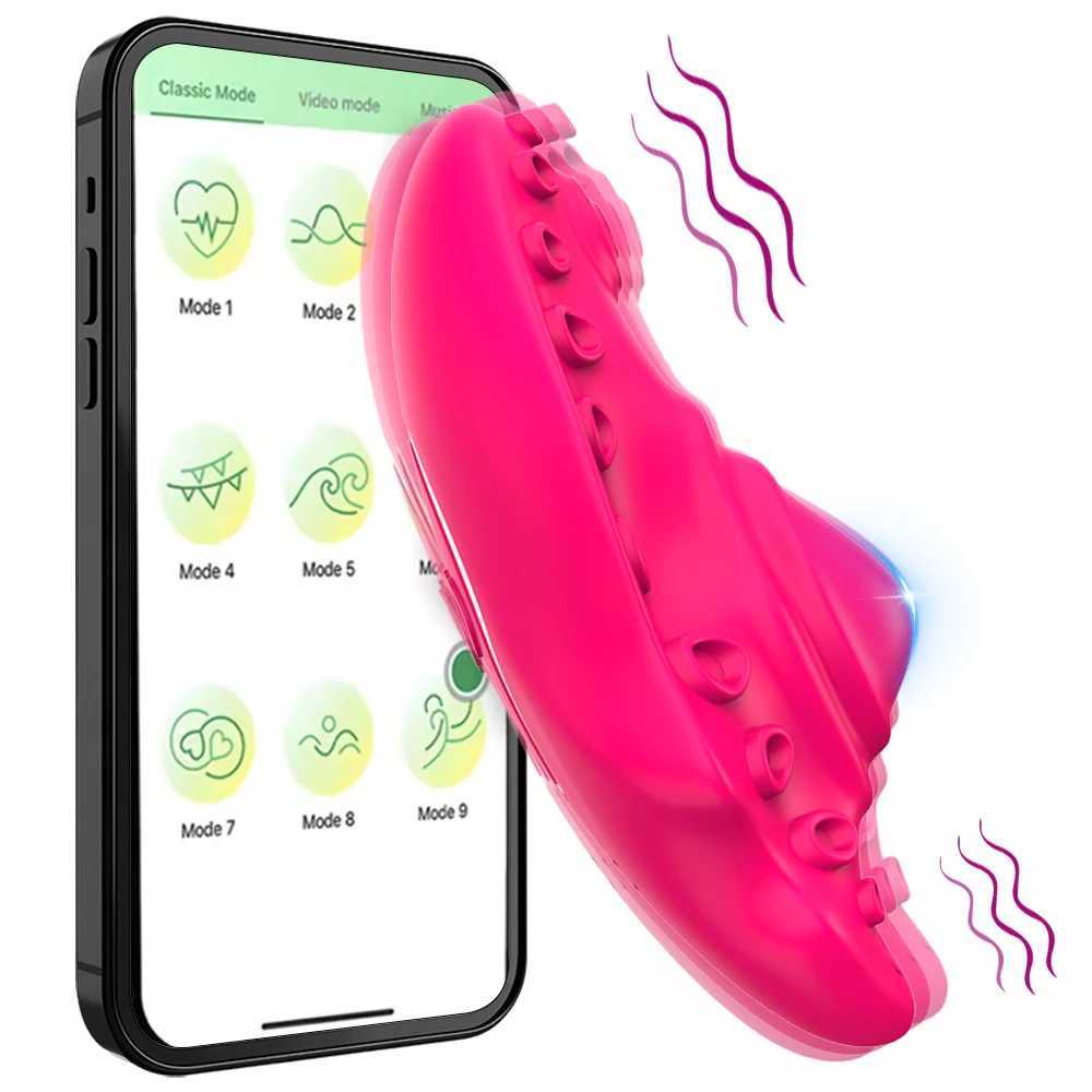 Wearable Panty Bluetooth APP Vibrator 9 Vibration Modes Clitoris Vagina G-spot Stimulator Massager Sex Toy for Couples Female XJ250618