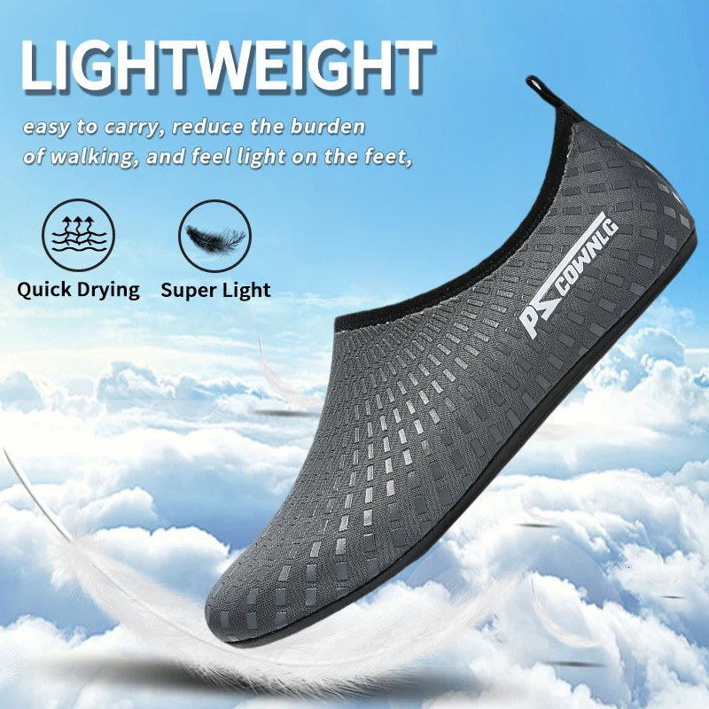 Wading shoes Water Shoes for Womens and Mens Summer Barefoot Shoes Quick Dry Aqua Socks for Beach Aqua Shoes Swim Yoga Exercise 250613
