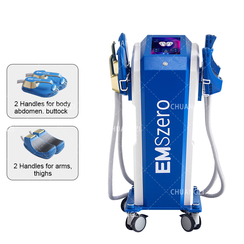 New Upgrade EMS ZERO Body Sculpting Machine Professional Hi-emt RF Body Slimming Muscle Stimulator 15 Tes 6500W 200hz