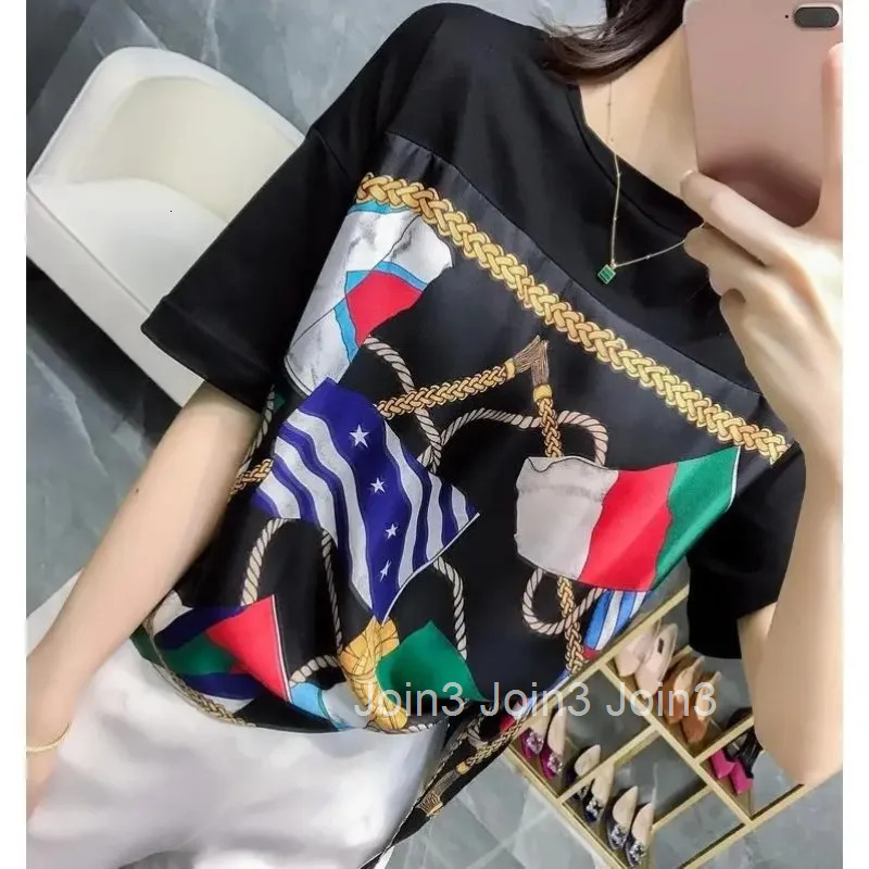 Tops Woman Short Sleeve Cotton Summer Outfit T Shirt for Women Baggy 2025 High Quality Korean Reviews Clothes Clearance Y2k Many